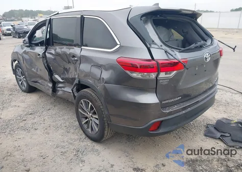 2018 Toyota Highlander Xle from USA, damaged, VIN 5TDKZRFH8JS548875